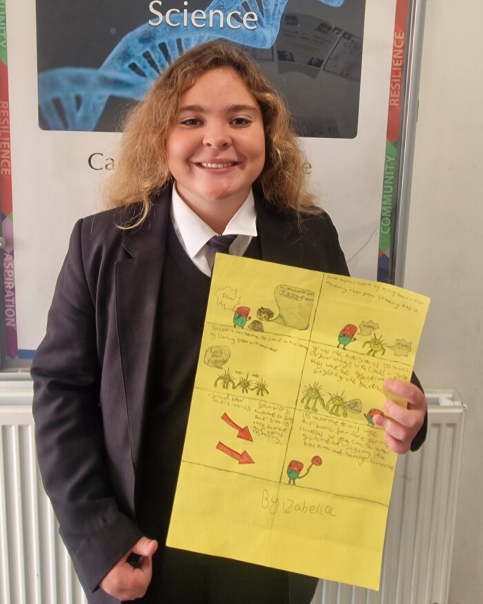 Izabella and poster.jpg